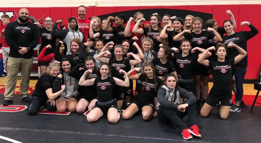 Girls New Wrestling Team Making Strides The Flame