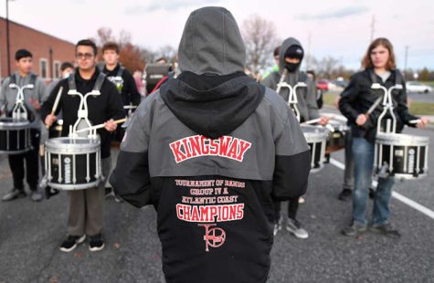 Kingsway’s Marching Band Performs in Dunkin’s Philadelphia Thanksgiving Day Parade