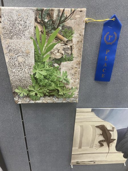 Malin Cortrights artwork took first place.